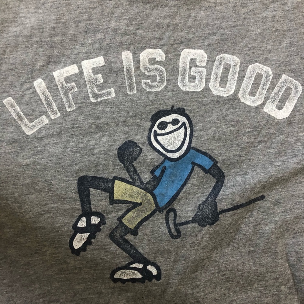 Life is good shirt (golf)